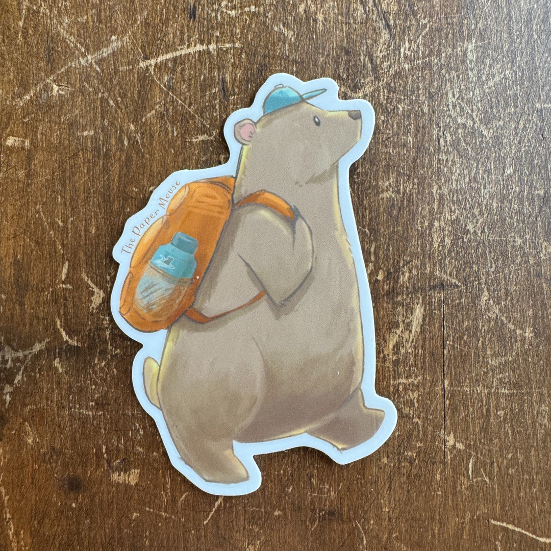 Adventure Bear | Vinyl Sticker