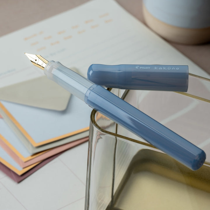 Kakuno Madoromi Fountain Pen | Twilight Periwinkle