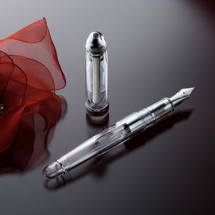 3776 Century Oshino Fountain Pen with Rhodium Nib & Trim | Fine
