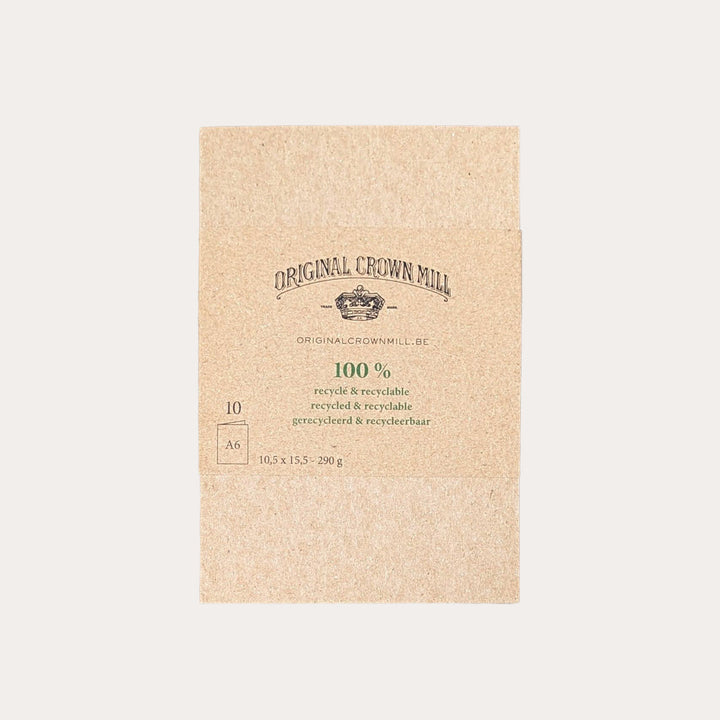 100% Recycled Paper Folded Cards