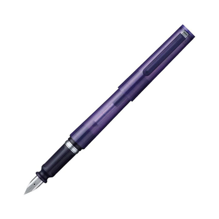 Compass TUZU ADJUST Fountain Pen | Transparent Violet