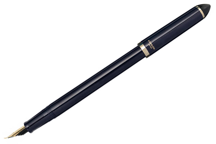 Compass Fude De Mannen Fountain Pen | Navy | 40 Degree Fude Nib