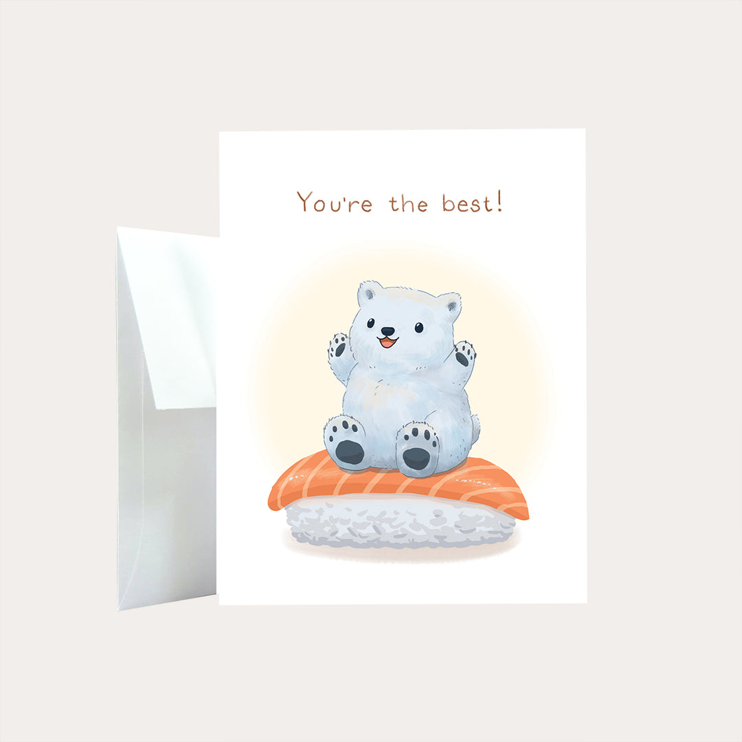 Sushi Bear | Greeting Card