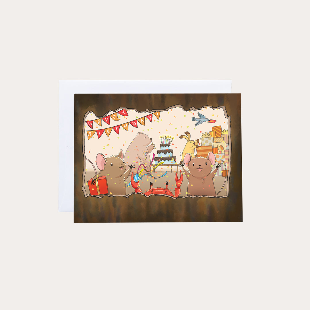 Treehouse Party | Greeting Card