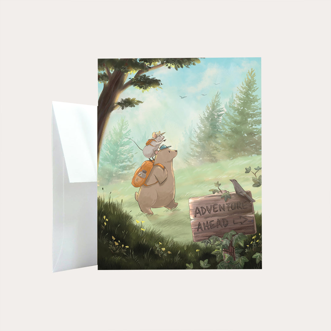 Adventure Ahead | Greeting Card