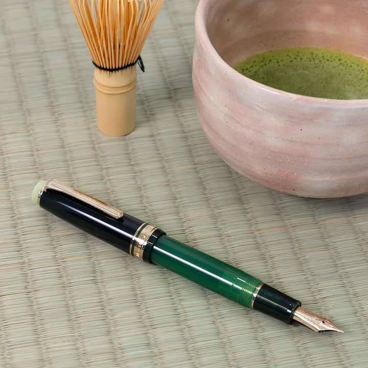 Pro Gear Fountain Pen | Tea Time | Japanese Tea Ceremony Matcha | Limited Edition
