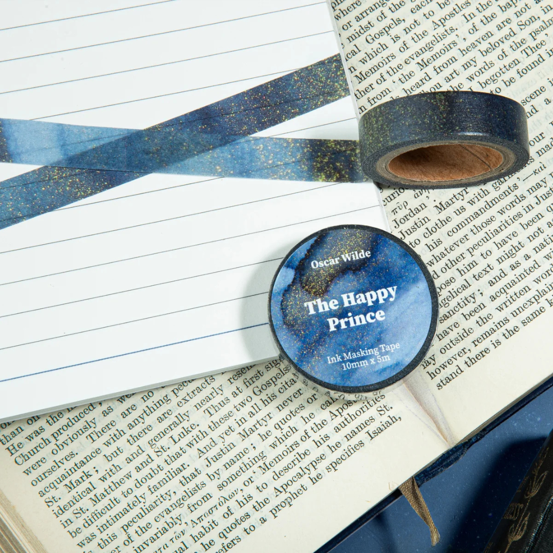 Oscar Wilde Ink Masking Tape | The Happy Prince