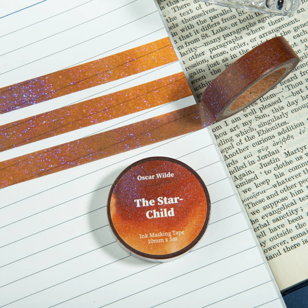 Oscar Wilde Ink Masking Tape | The Star-Child