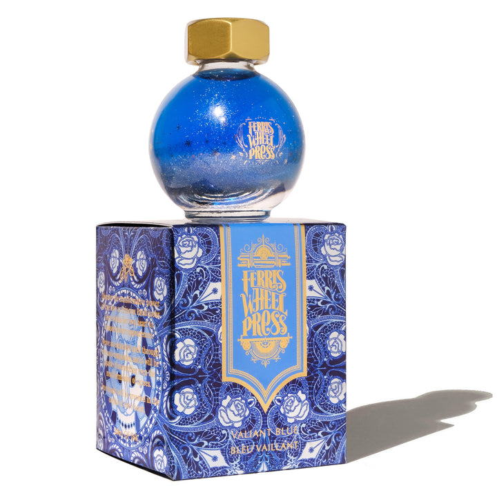 Valiant Blue | Fountain Pen Ink | FerriTales | The Beauty and the Beast