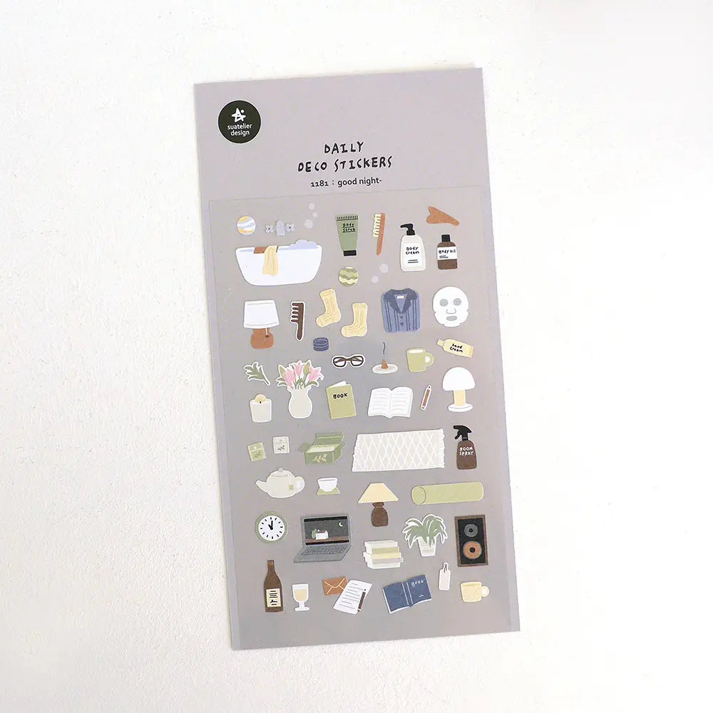Good Night Sticker Sheet