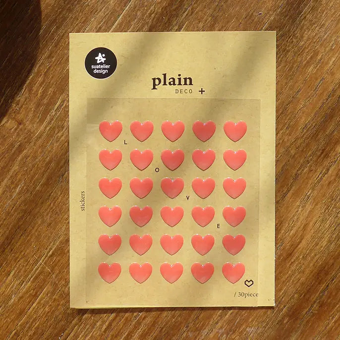 Red Heart Sticker Sheet