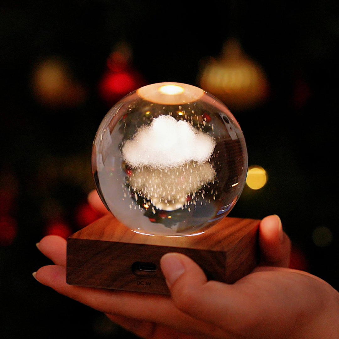 Amber Crystal Light | Rain Cloud