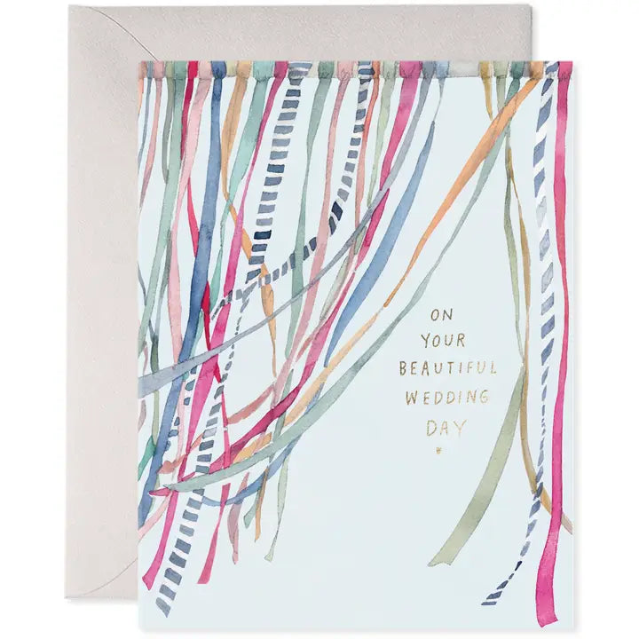 Wedding Ribbons | Greeting Card *