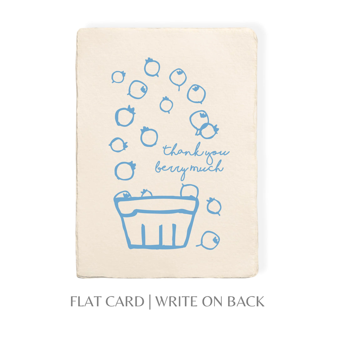 Thank You Berry Much | Greeting Card