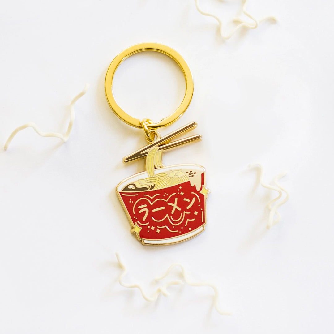 Instant Ramen Key Chain