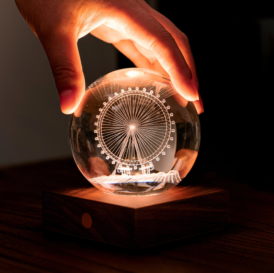 Amber Crystal Light | Ferris Wheel*