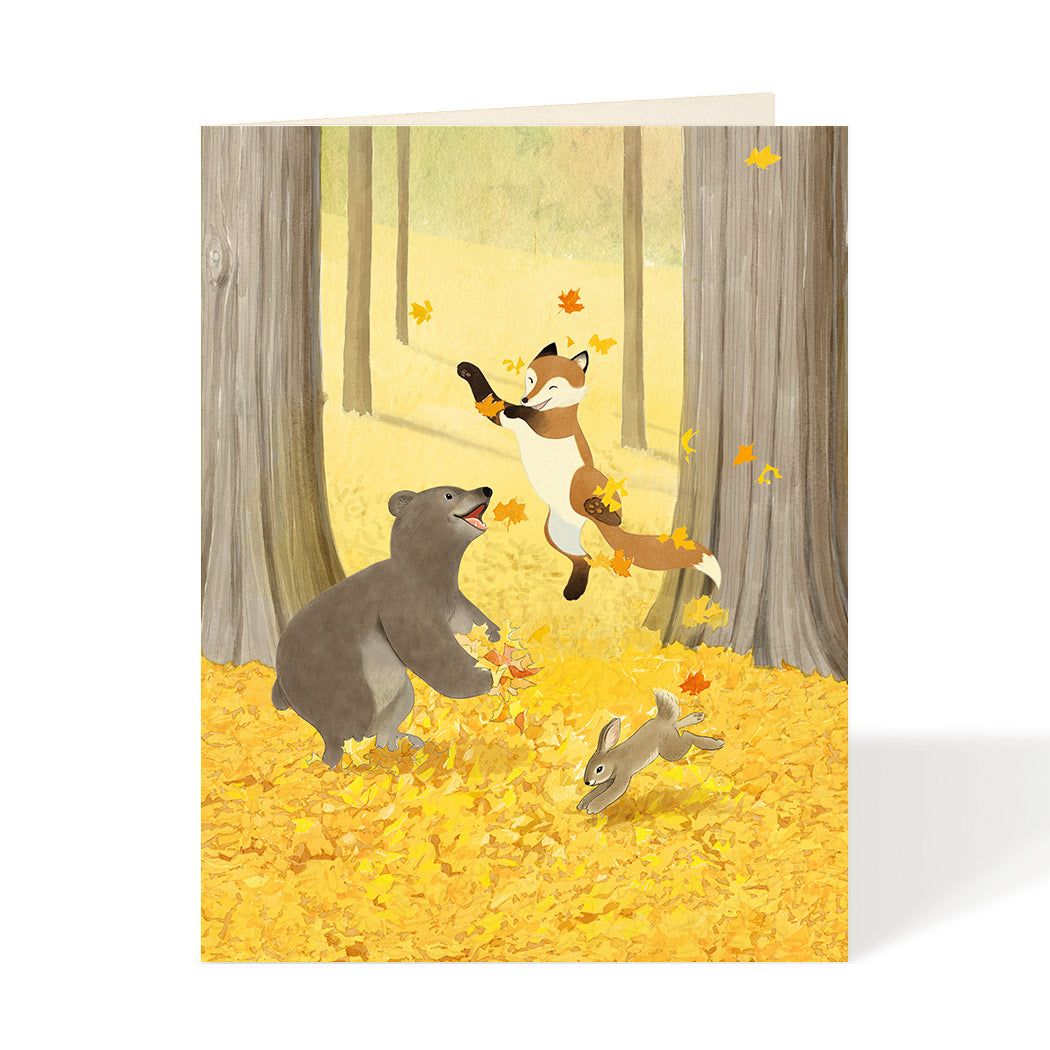 Autumn Fun Greeting Card