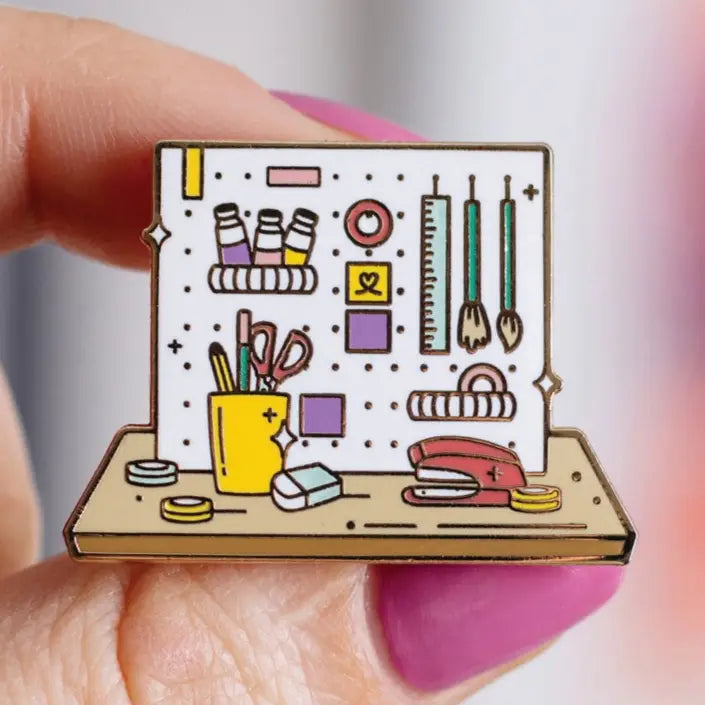 Creative Corner Enamel Pin