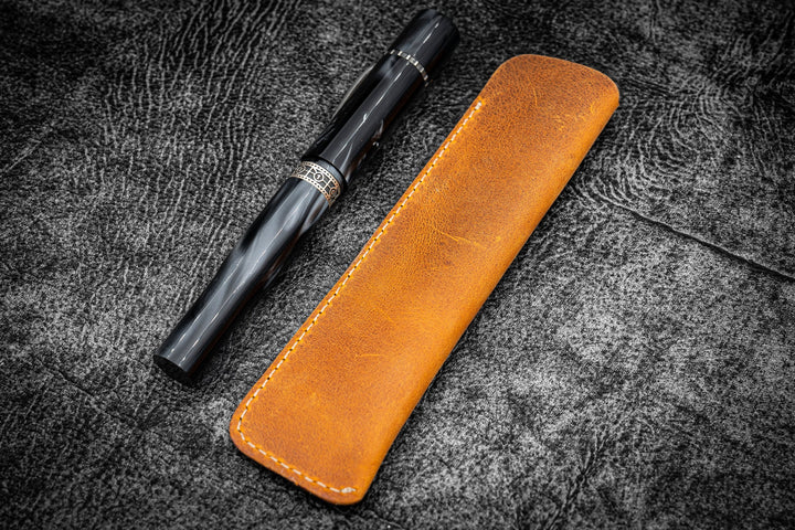 Leather Pen Sleeve | Single Pen