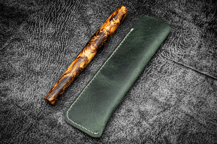 Leather Pen Sleeve | Single Pen