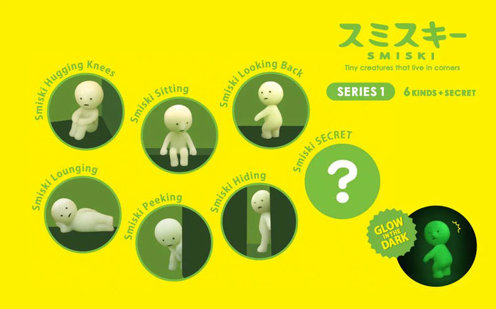SMISKI Series 1 | Glow-in-the-Dark Figurines