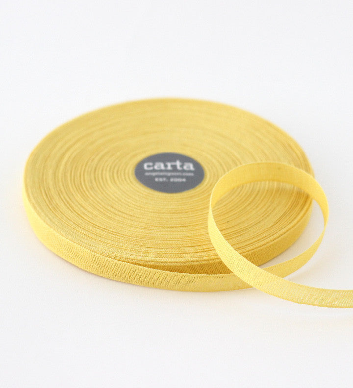 Loose Weave 1/2" Ribbon | Lemon