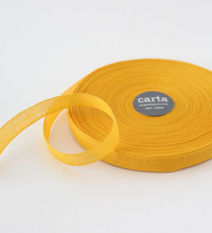 Loose Weave 1/2" Ribbon | Marigold