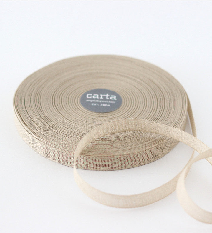 Loose Weave 1/2" Ribbon | Tan