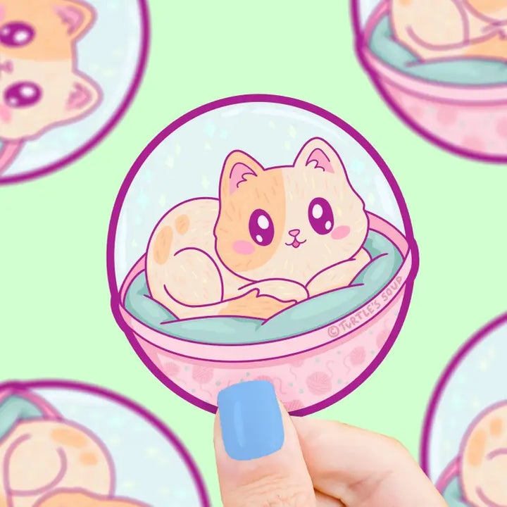 Cat Capsule | Vinyl Sticker