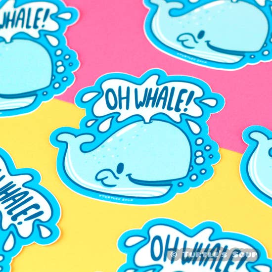 Oh Whale | Vinyl Sticker