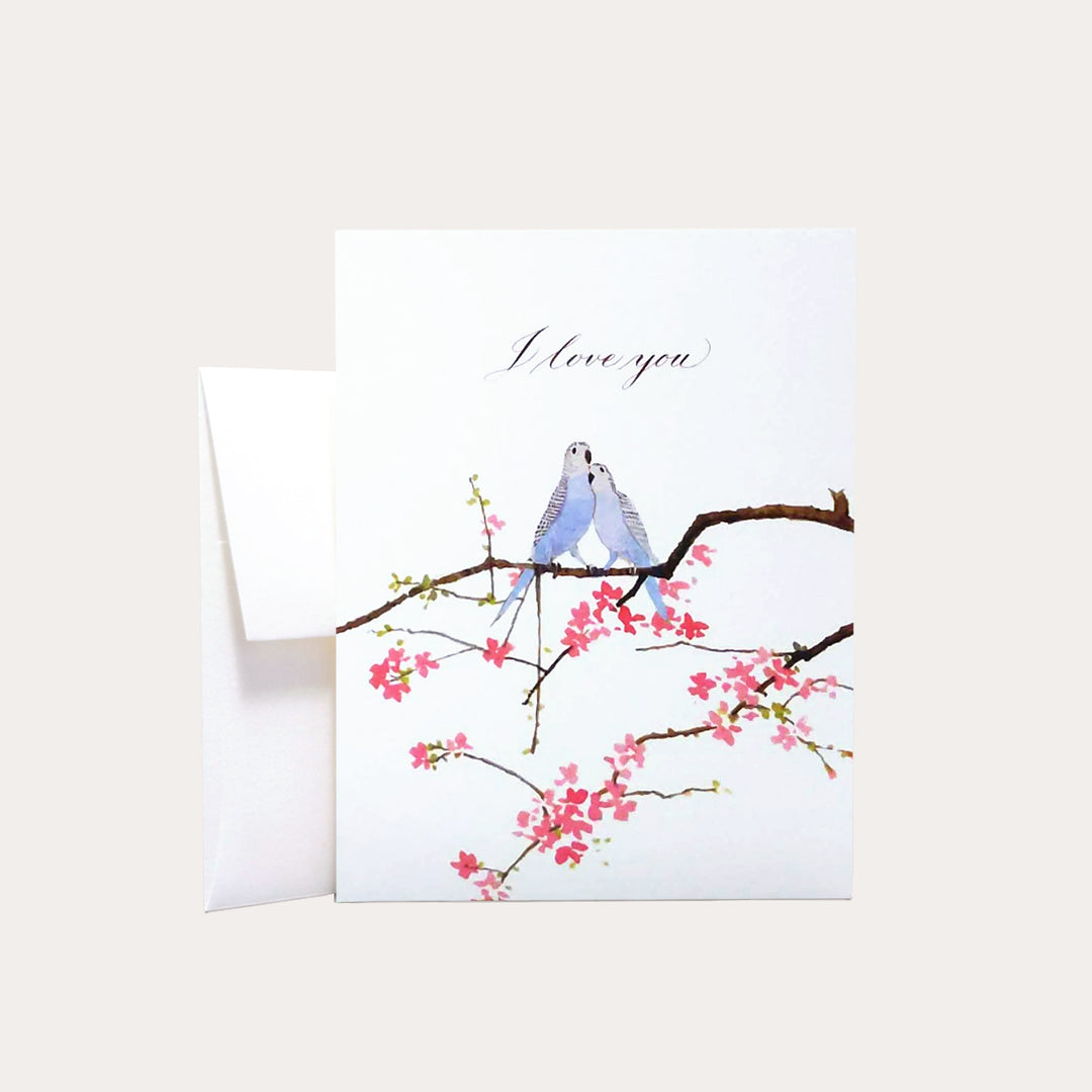 Lovebirds | Greeting Card