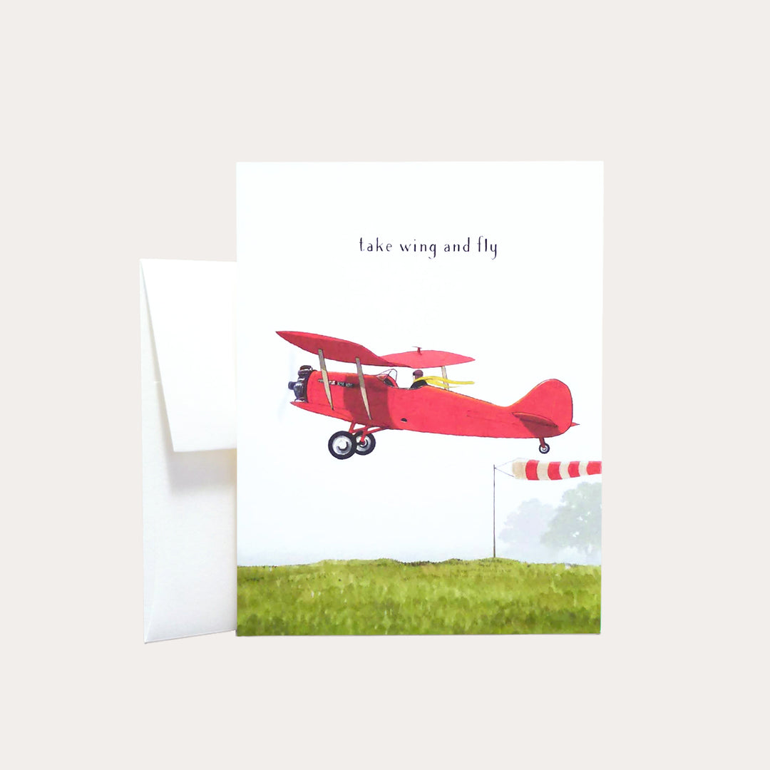 Taking Off | Greeting Card