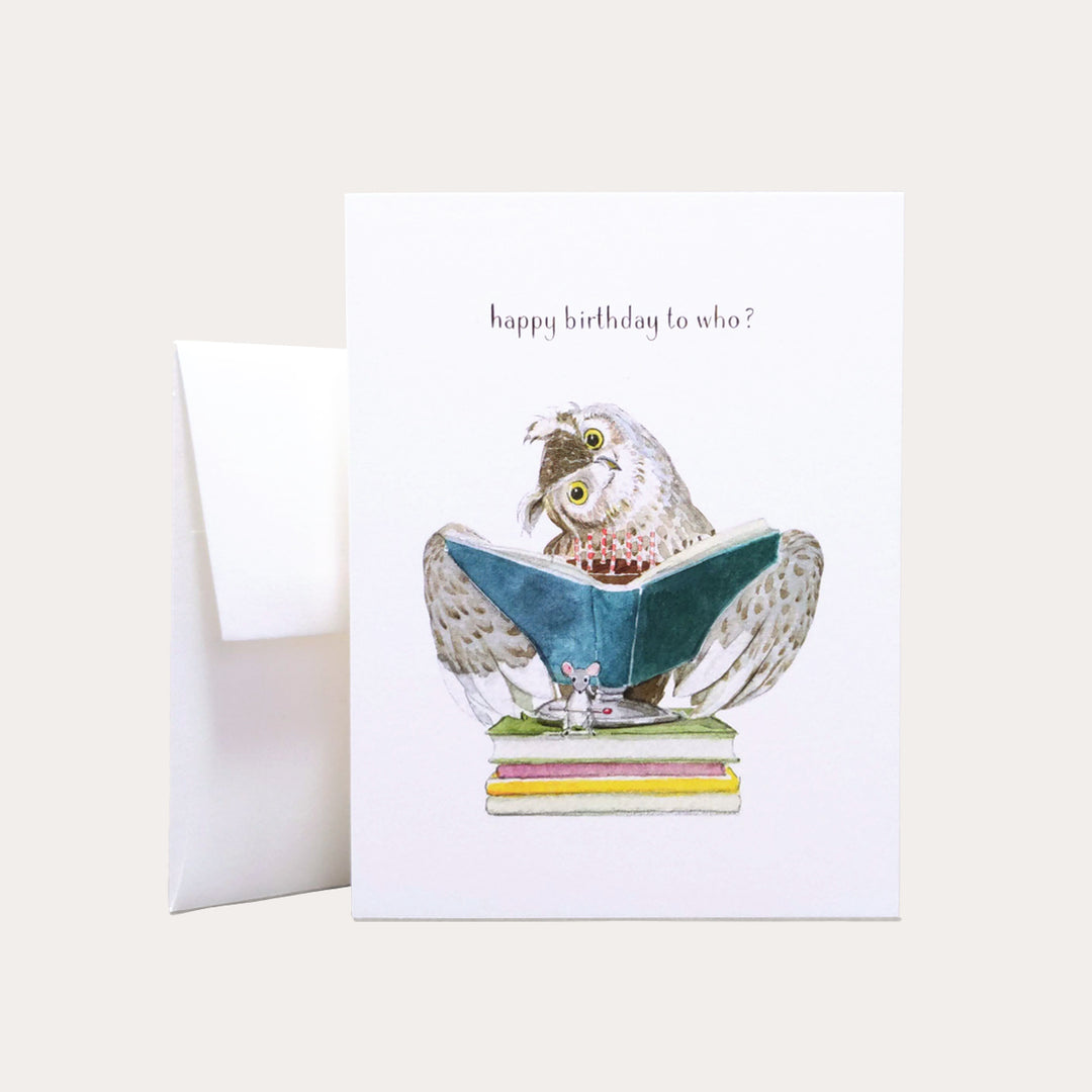 Birthday Who | Greeting Card