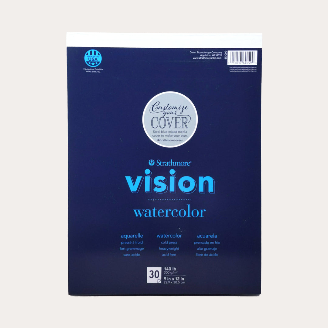 Vision Cold Press Watercolor Pad | 9" x 12"*