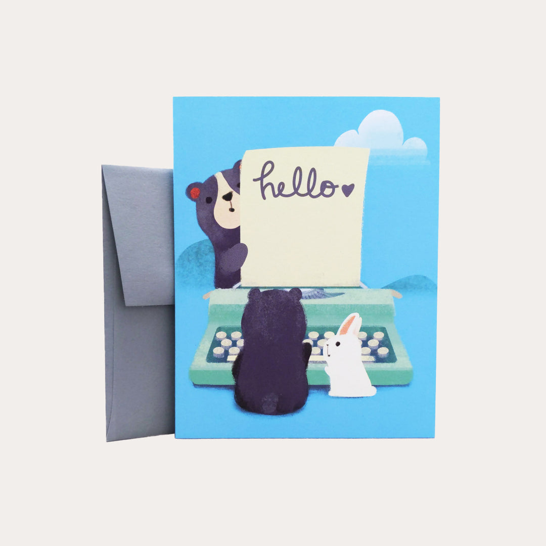 Typewriter | Greeting Card