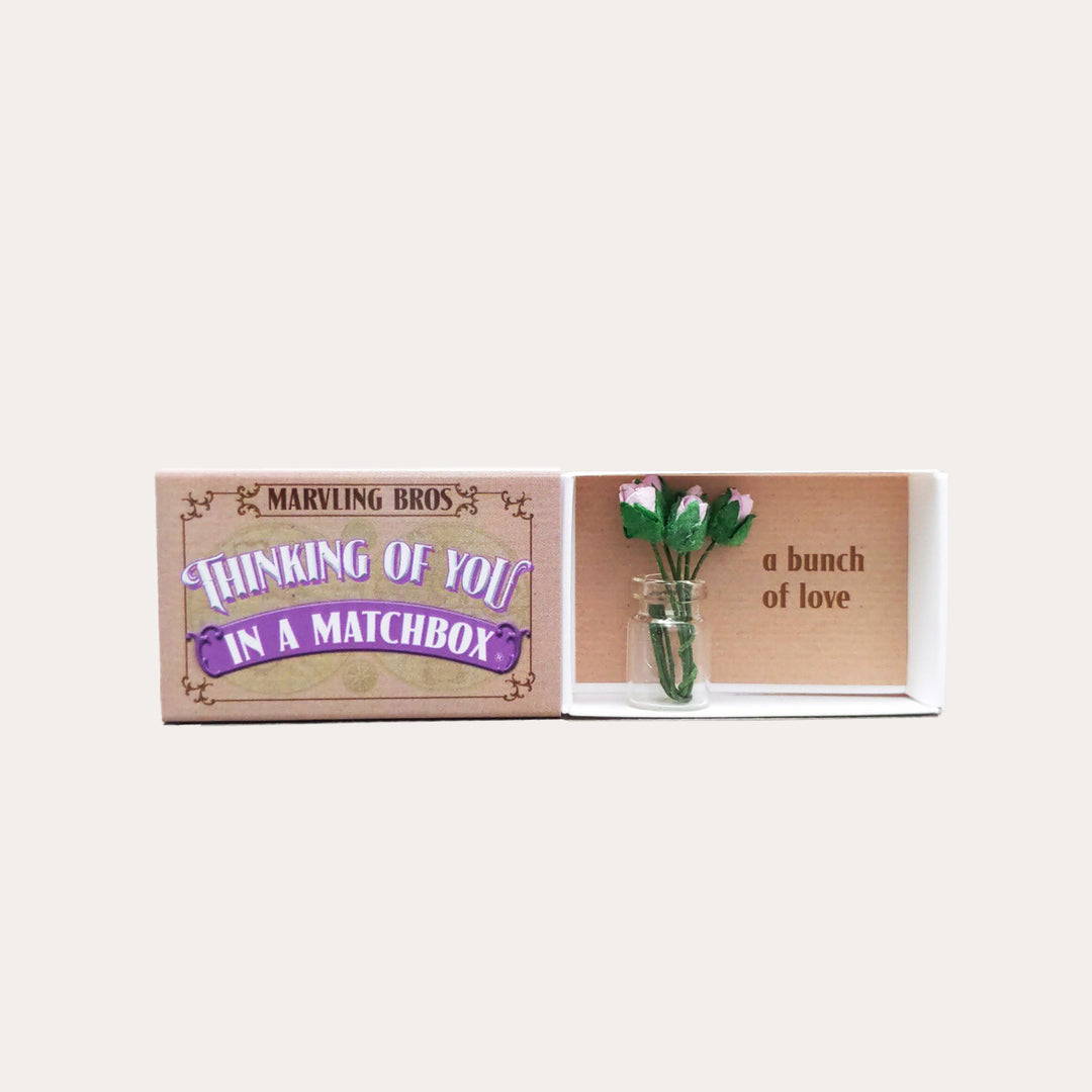 Thinking of You in a Matchbox | Blooming Roses *