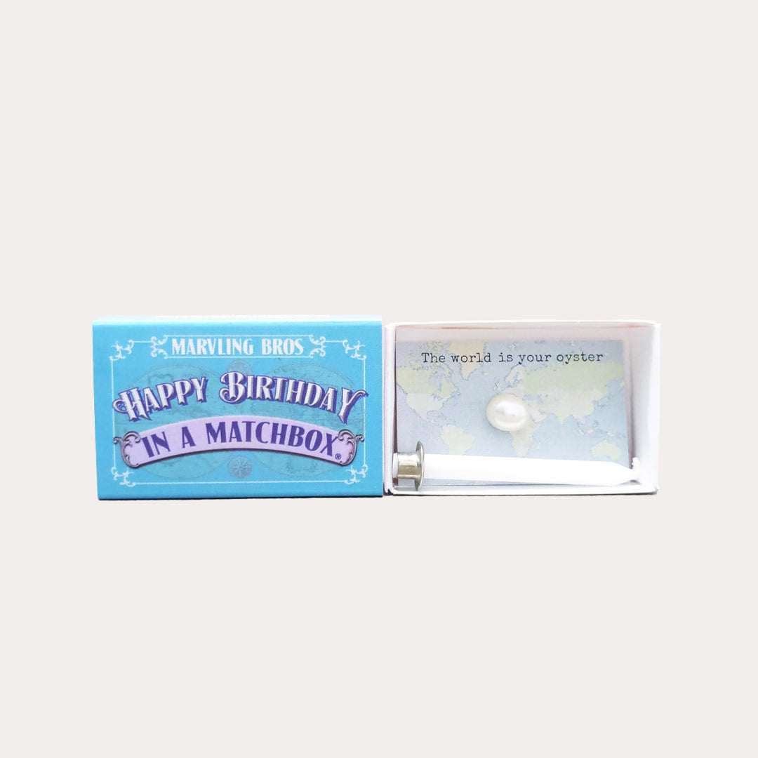Happy Birthday in a Matchbox | Pearl and Candle *