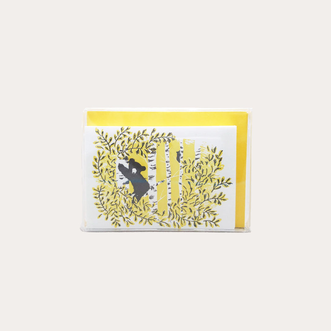 Bear on Tree | 6 Enclosure Card Set