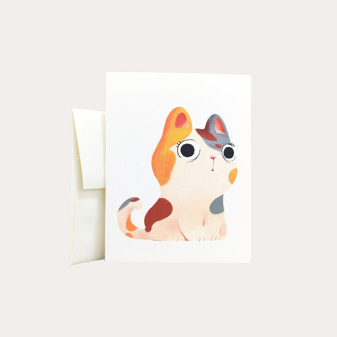 Calico Cat | Greeting Card *