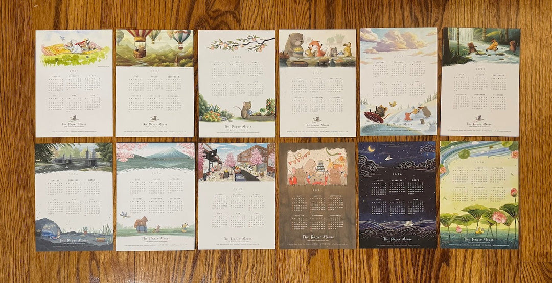 The Paper Mouse Collection in our Tenth Year