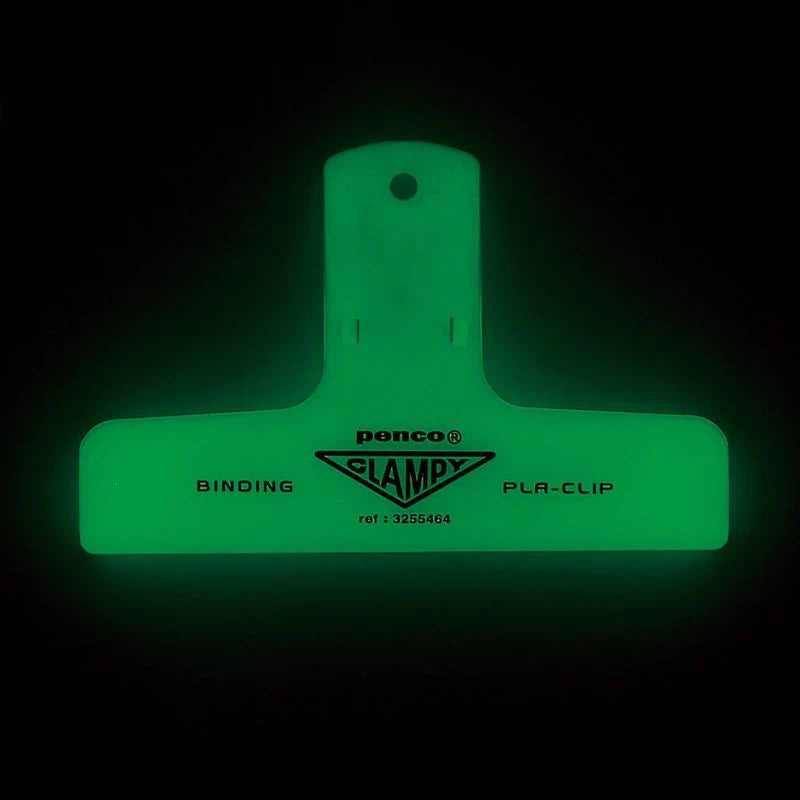Penco Clampy Plastic Clip | Glow-in-the-Dark