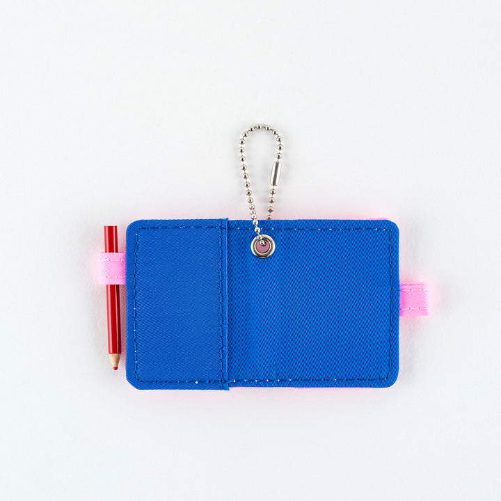 Hobonichi Techo Mini Keychain (Blue x Pink)