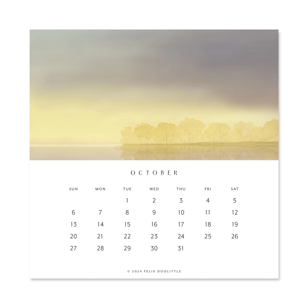 The Infinite Sky | 2024 Desk Calendar