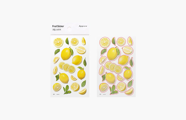 Lemon Fruit Sticker