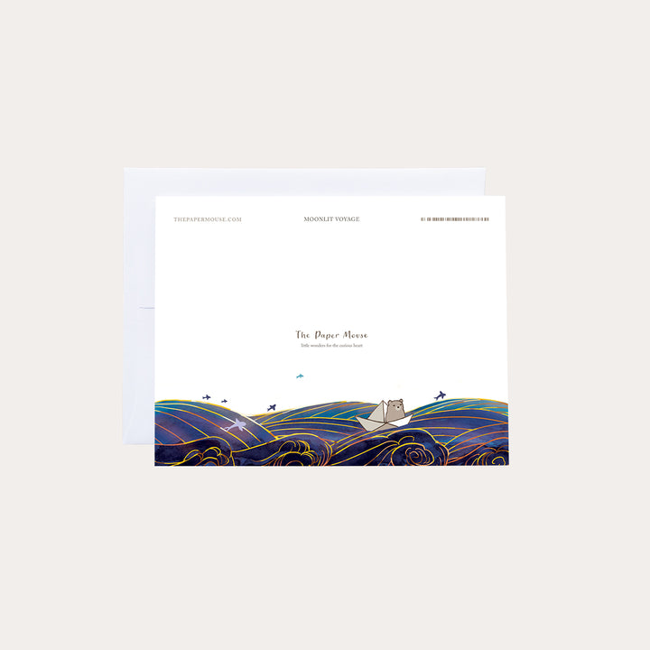Moonlit Voyage | Greeting Card
