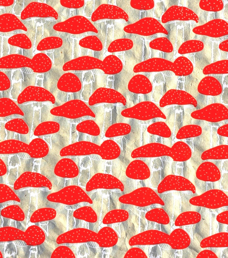 Red Cap Mushroom | Gift Wrap