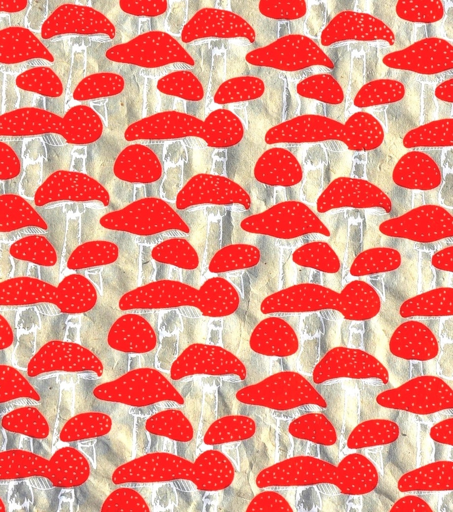 Red Cap Mushroom | Gift Wrap