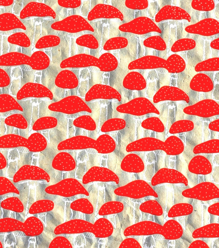 Red Cap Mushroom | Gift Wrap