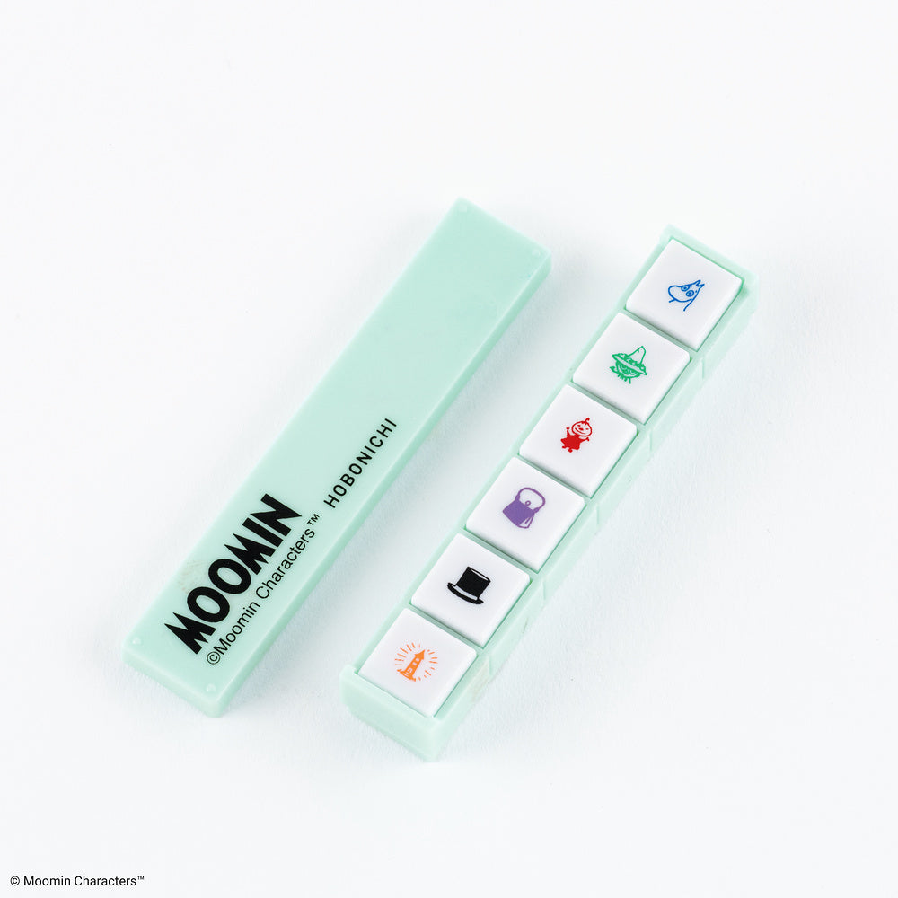 Kodomo no Kao x Hobonichi: Moomin Pochitto6 Push-Button Stamp