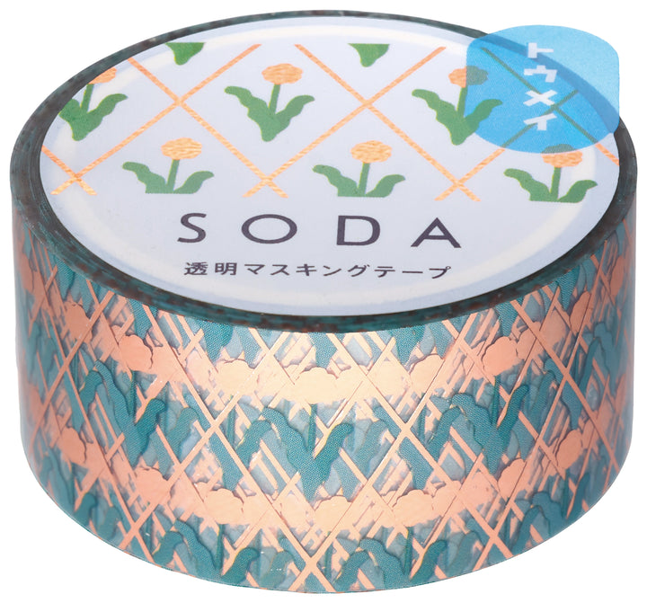 Dandelion SODA Transparent Sticker Tape